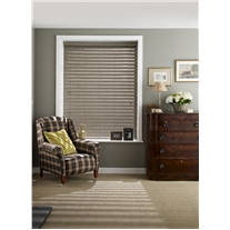 Haze Faux Wood Blind - Arena Expressions
